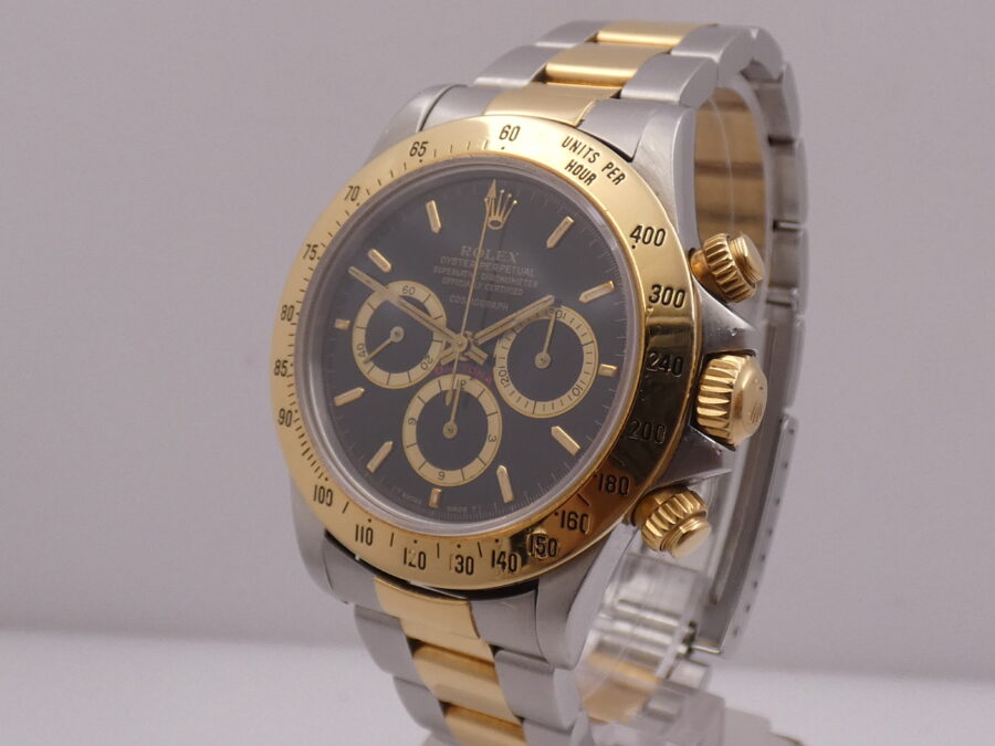 Rolex Daytona Cosmograph Floating Dial 6 Inverted Serie L ANNO 1989 Acciaio & Oro 18Kt - immagine 7