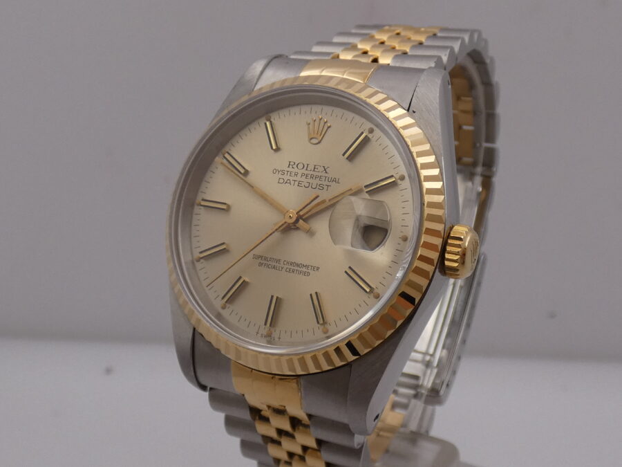 Rolex Datejust 36 16233 Jubilee Acciaio & Oro 18Kt BOX&PAPERS Anno 1991 OTTIME CONDIZIONI Automatico - immagine 9