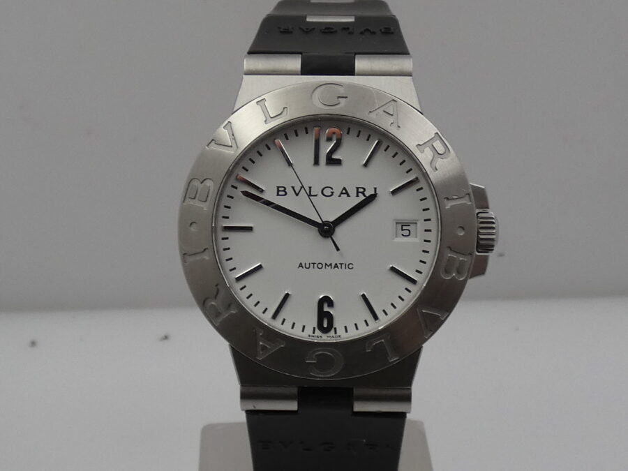 Bulgari Diagono LCV 38 S 38mm Automatico Acciaio Anni 2000's - immagine 8