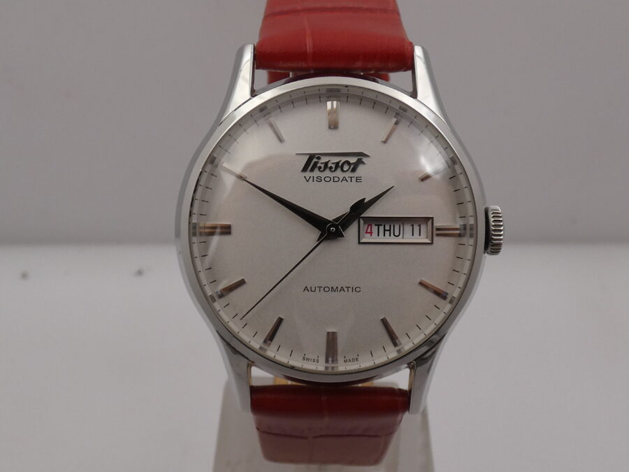 Tissot Heritage Visodate T019430B 40mm Day Date Anno 2017 Automatico Acciaio - immagine 8