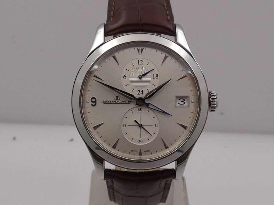 Jaeger-LeCoultre Master Hometime GMT Q1628430 LIKE NEW Anno 2020 BOX PAPERS & STICKERS Automatico Acciaio - immagine 8