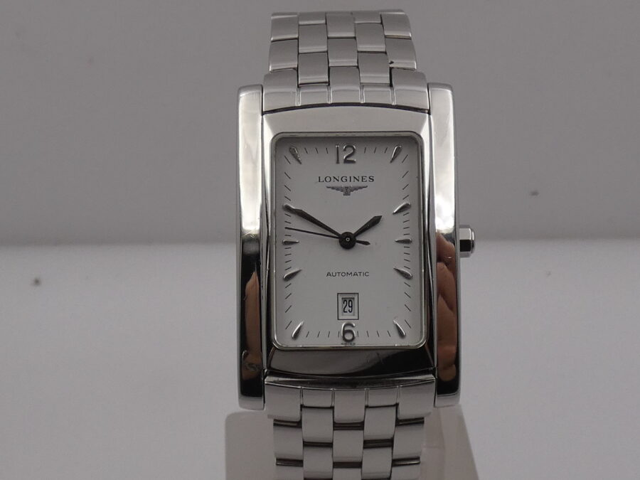 Longines DolceVita Carrè L5.657.4 Automatic Date ANNI '90 Acciaio Braccialato - immagine 8