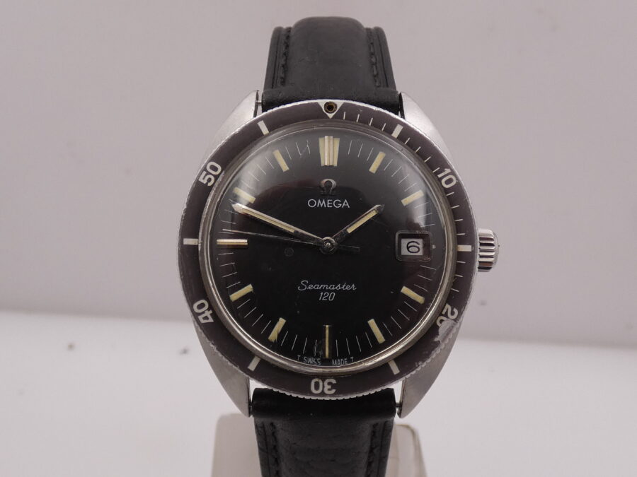 Omega Seamaster 120 M Diver 136.027 Acciaio ANNO 1968 Faded Bezel Carica Manuale - immagine 8