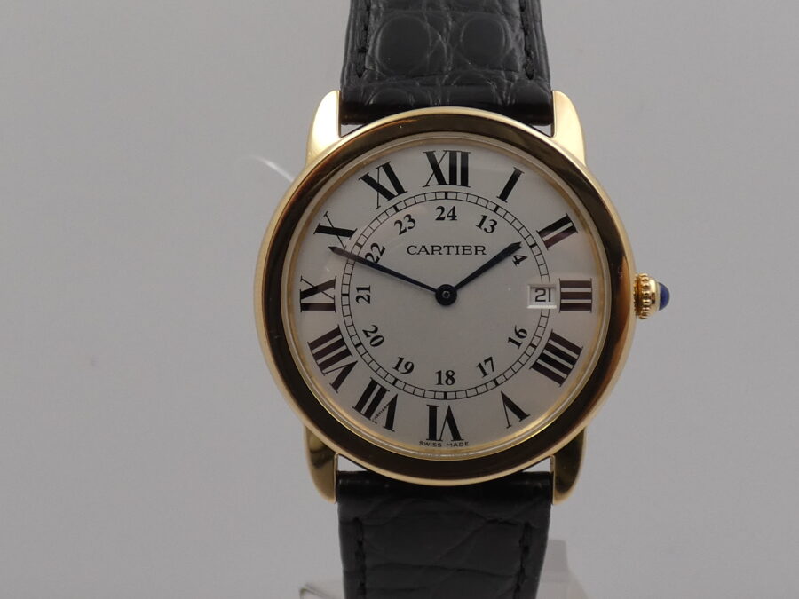 Cartier Ronde Solo de Cartier 2988 Acciaio & Oro 18Kt ANNI 2000's - immagine 8