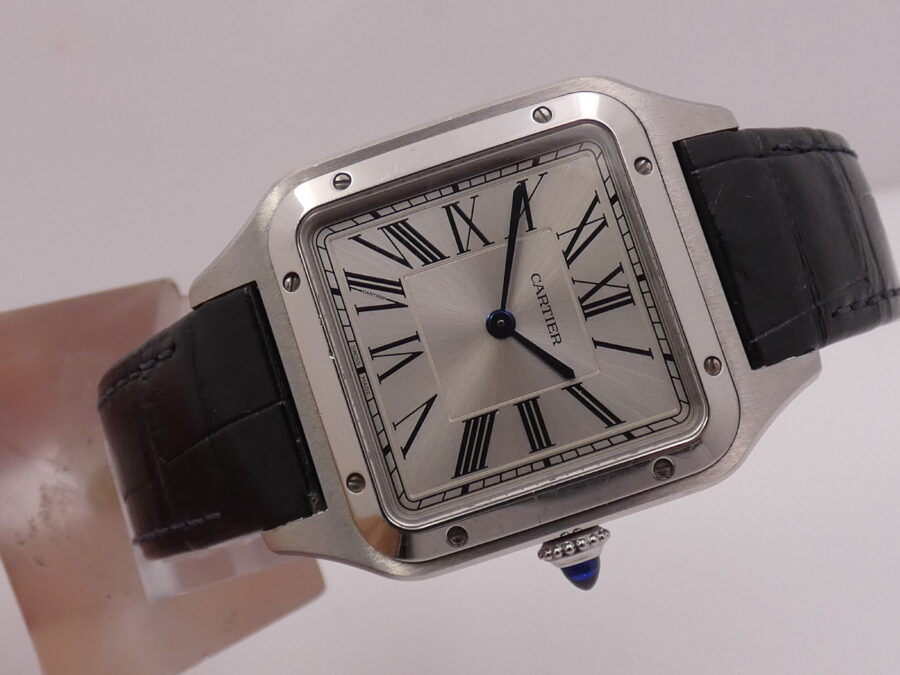 Cartier Santos Dumont Extra Plat 4240 ANNI 2000's Acciaio - immagine 8