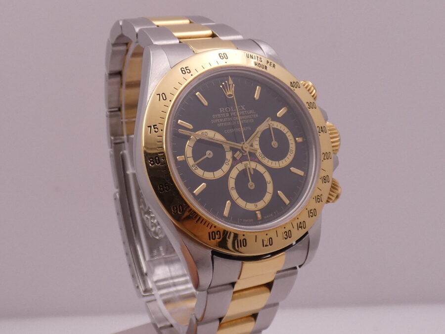 Rolex Daytona Cosmograph Floating Dial 6 Inverted Serie L ANNO 1989 Acciaio & Oro 18Kt - immagine 8