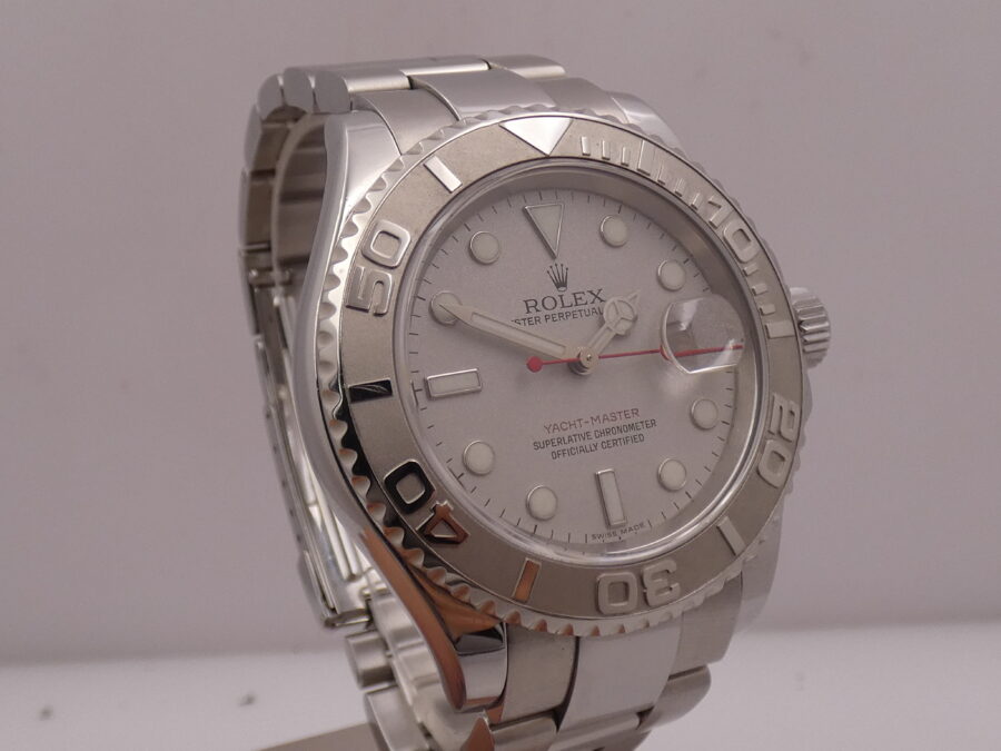 Rolex Yacht-Master 40 Rolesium Platinum 16622 With BOX Anno 2006 Automatico CONDIZIONI PERFETTE - immagine 9