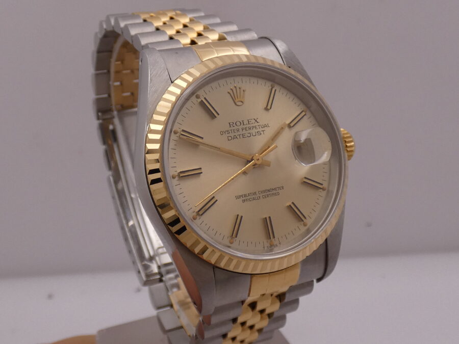 Rolex Datejust 36 16233 Jubilee Acciaio & Oro 18Kt BOX&PAPERS Anno 1991 OTTIME CONDIZIONI Automatico - immagine 10