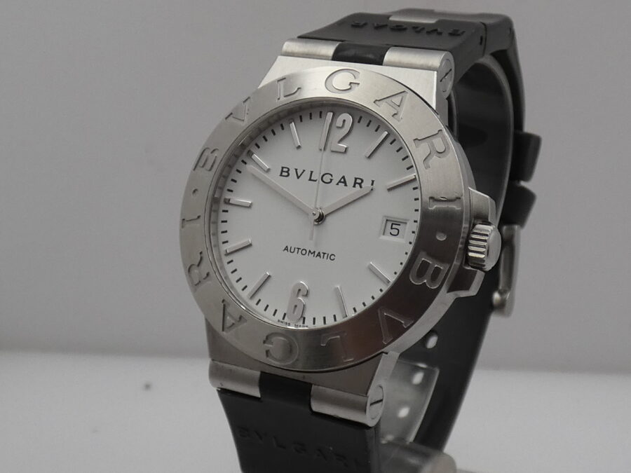 Bulgari Diagono LCV 38 S 38mm Automatico Acciaio Anni 2000's - immagine 9