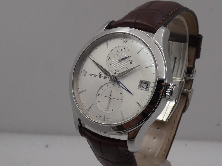 Jaeger-LeCoultre Master Hometime GMT Q1628430 LIKE NEW Anno 2020 BOX PAPERS & STICKERS Automatico Acciaio - immagine 9