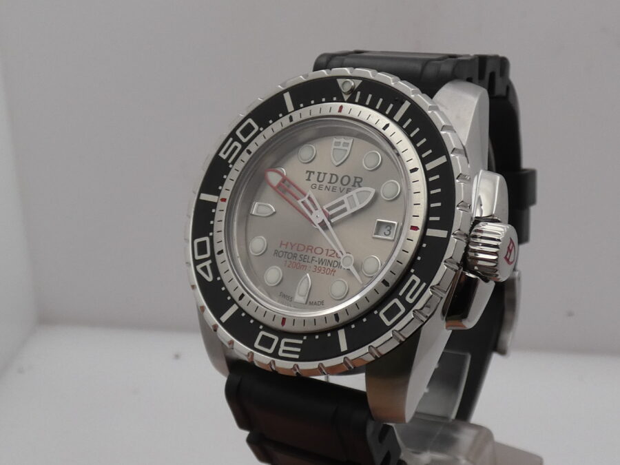 Tudor Hydronaut 1200 BOX&PAPERS Italia Ref 25000 ANNO 2014 Automatico Acciaio - immagine 9