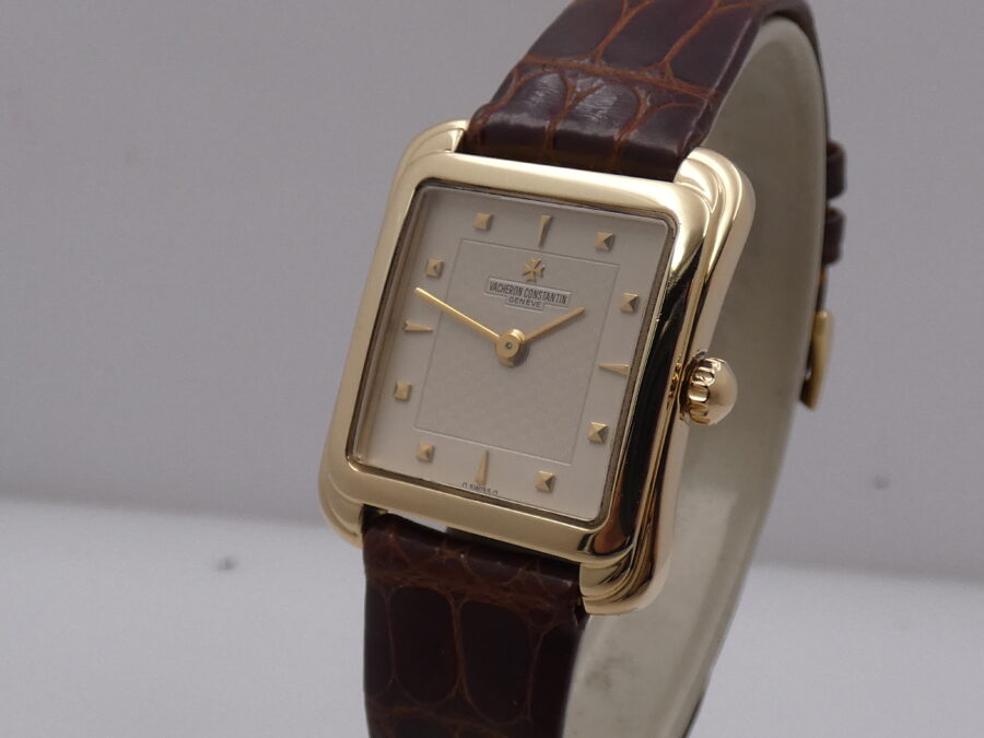 Vacheron Constantin Toledo Oro Massiccio 18Kt BOX&PAPERS Sigma Dial ANNO 1999 Carica Manuale Ref 11100 Ladies - immagine 9