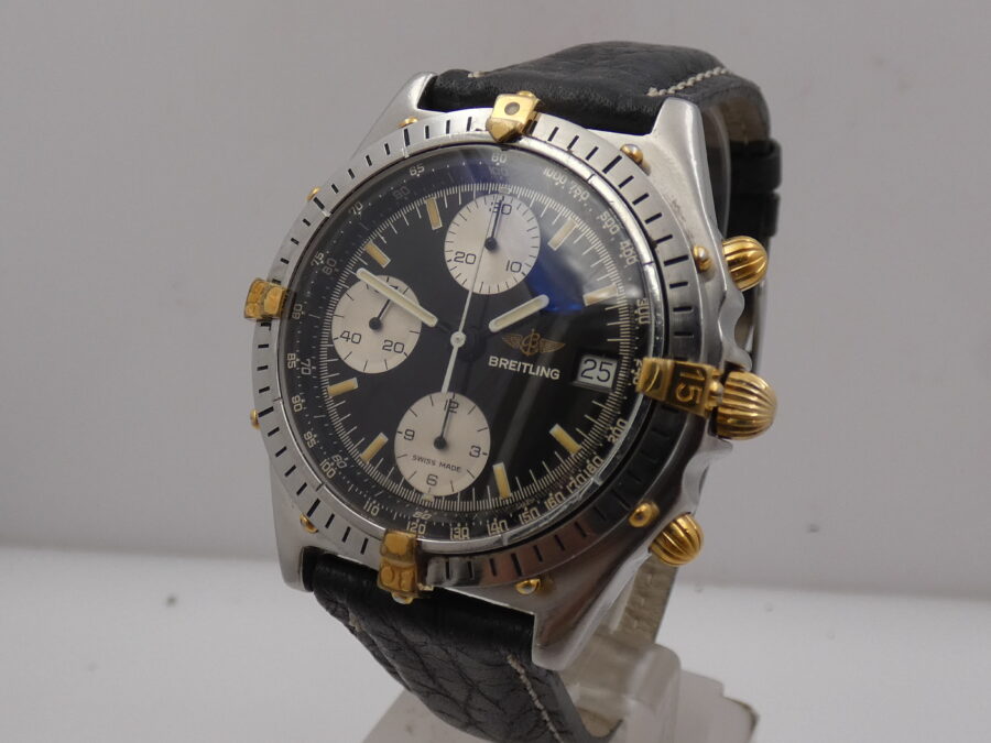 Cronografo Breitling Chronomat 81950 Automatico Acciaio & Oro 18Kt ANNI '90s - immagine 9