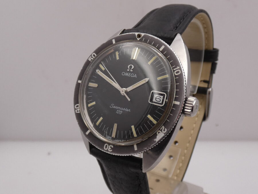 Omega Seamaster 120 M Diver 136.027 Acciaio ANNO 1968 Faded Bezel Carica Manuale - immagine 9