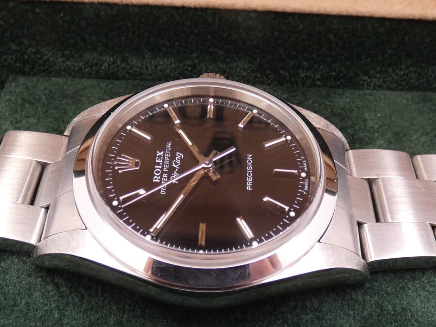 Rolex Air King Precision 14000 SENZA FORI Anni 1999 Automatico Acciaio - immagine 9