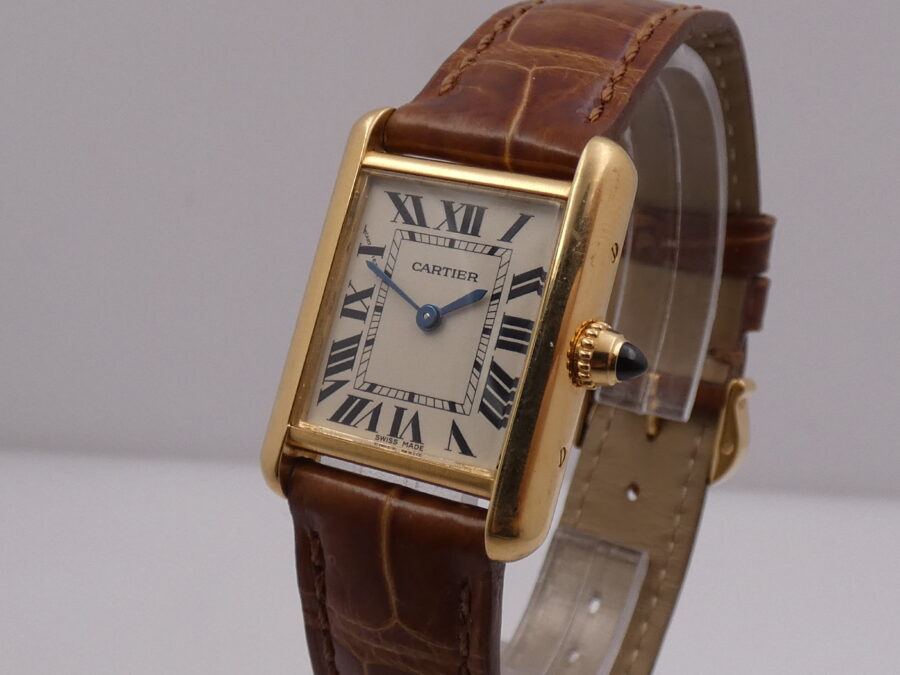 Cartier Tank Louis Cartier 2442 Lady Oro 18Kt Anni '2000s - immagine 9