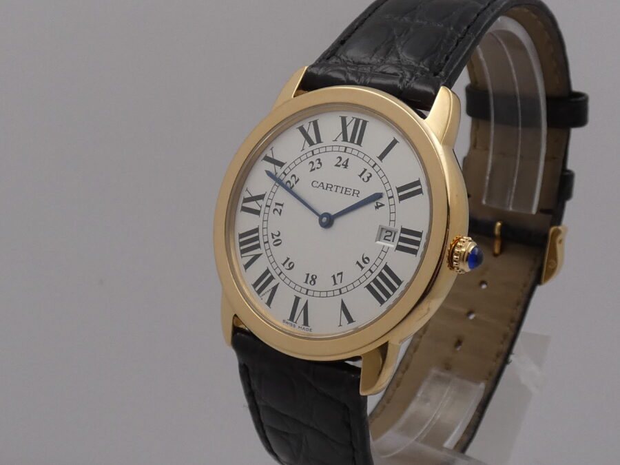 Cartier Ronde Solo de Cartier 2988 Acciaio & Oro 18Kt ANNI 2000's - immagine 9