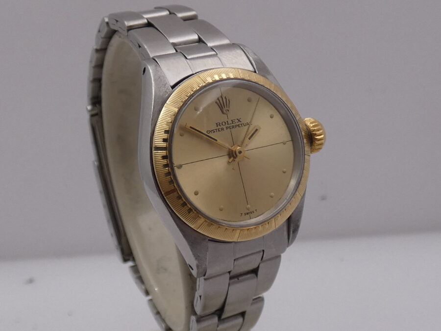 Rolex Oyster Perpetual Lady 6804 ZEPHYR Oro 18Kt ANNO 1969 Automatico Acciaio - immagine 9