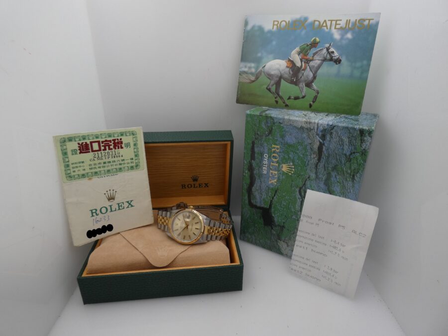 Rolex Datejust 36 16233 Jubilee Acciaio & Oro 18Kt BOX&PAPERS Anno 1991 OTTIME CONDIZIONI Automatico - immagine 11