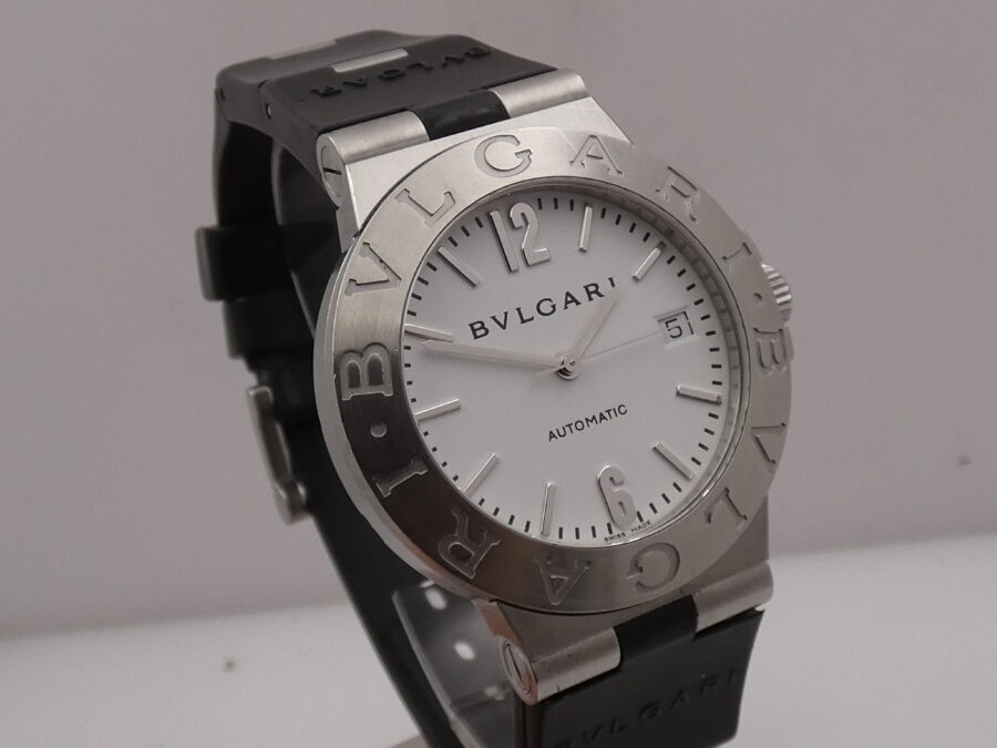 Bulgari Diagono LCV 38 S 38mm Automatico Acciaio Anni 2000's - immagine 10