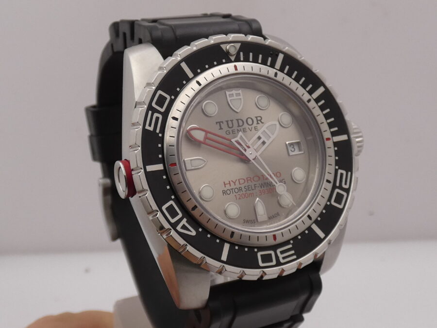 Tudor Hydronaut 1200 BOX&PAPERS Italia Ref 25000 ANNO 2014 Automatico Acciaio - immagine 10