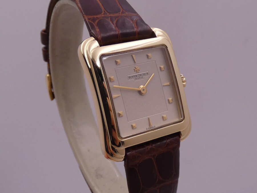 Vacheron Constantin Toledo Oro Massiccio 18Kt BOX&PAPERS Sigma Dial ANNO 1999 Carica Manuale Ref 11100 Ladies - immagine 10