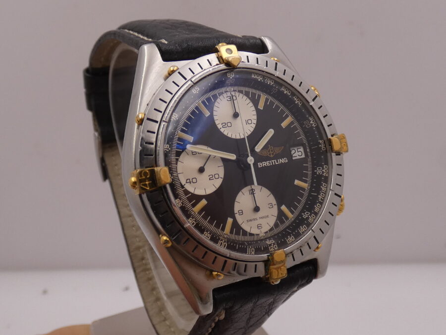 Cronografo Breitling Chronomat 81950 Automatico Acciaio & Oro 18Kt ANNI '90s - immagine 10