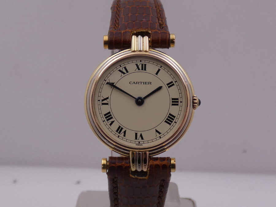 Cartier Trinity Vendome Paris Tridor 18 Kt Lady 881004 With PAPERS Anno 1988 Wonderful - immagine 10