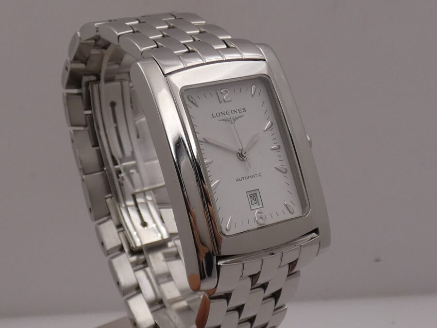 Longines DolceVita Carrè L5.657.4 Automatic Date ANNI '90 Acciaio Braccialato - immagine 10