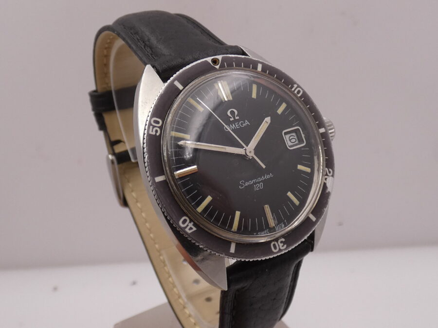 Omega Seamaster 120 M Diver 136.027 Acciaio ANNO 1968 Faded Bezel Carica Manuale - immagine 10