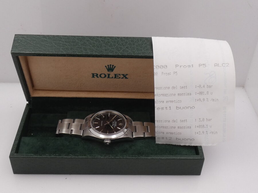 Rolex Air King Precision 14000 SENZA FORI Anni 1999 Automatico Acciaio - immagine 10