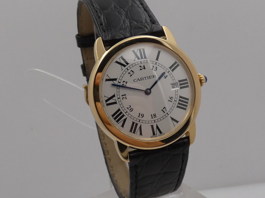 Cartier Ronde Solo de Cartier 2988 Acciaio & Oro 18Kt ANNI 2000's - immagine 10