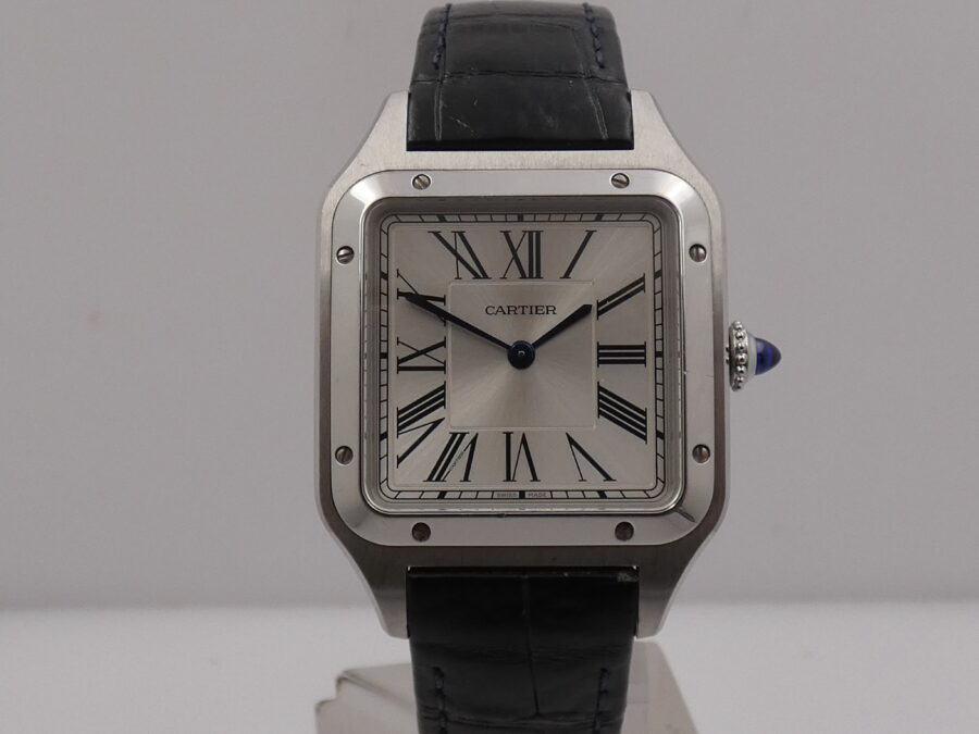 Cartier Santos Dumont Extra Plat 4240 ANNI 2000's Acciaio - immagine 10