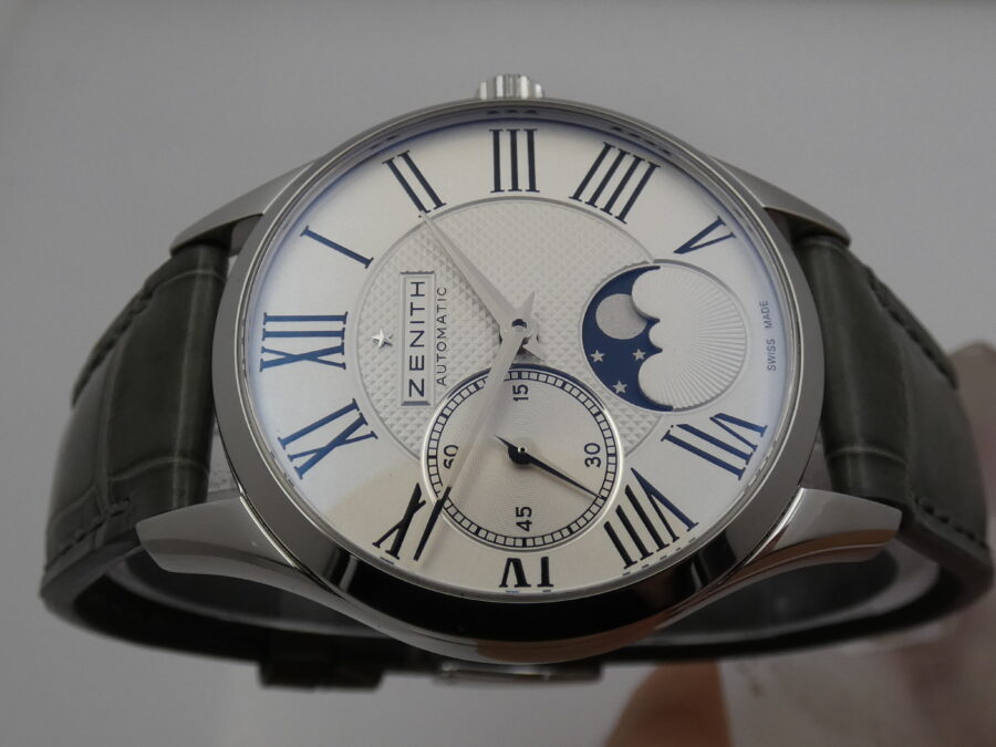 Zenith Elite Ultra Thin Lady Moonphase Elite BOX&PAPERS Automatico ANNO 2016 Acciaio Ref. 03.2310.692