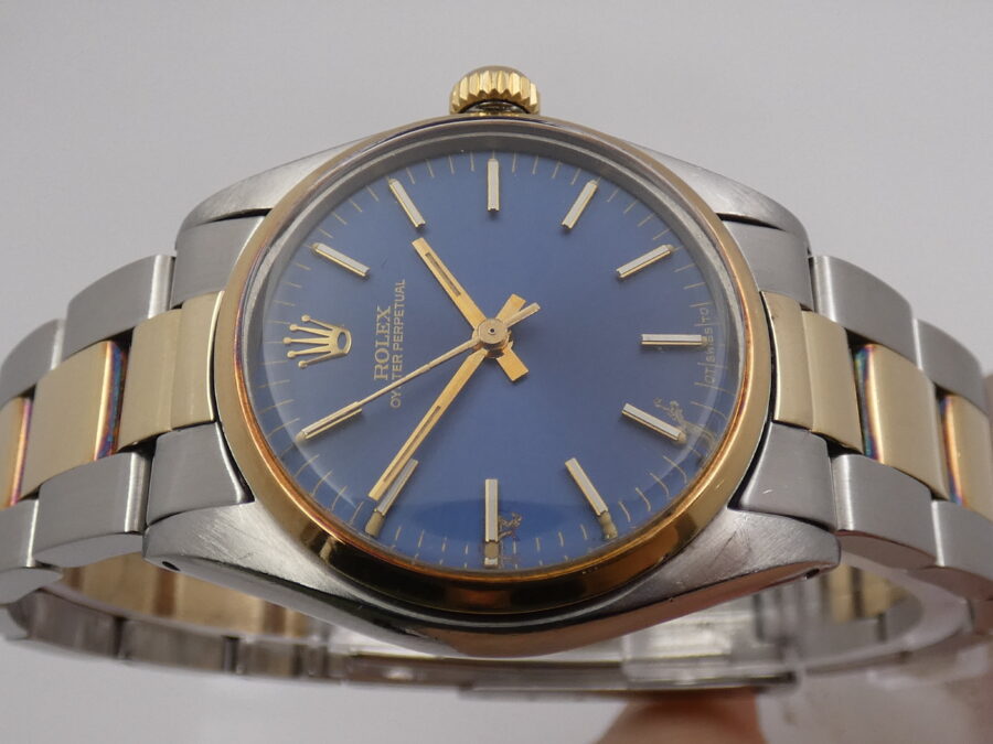 Rolex Oyster Perpetual 31 Mid-size 6748/3 SIGMA BOX&PAPERS Acciaio&Oro 18Kt ANNO 1982 With Bracelet