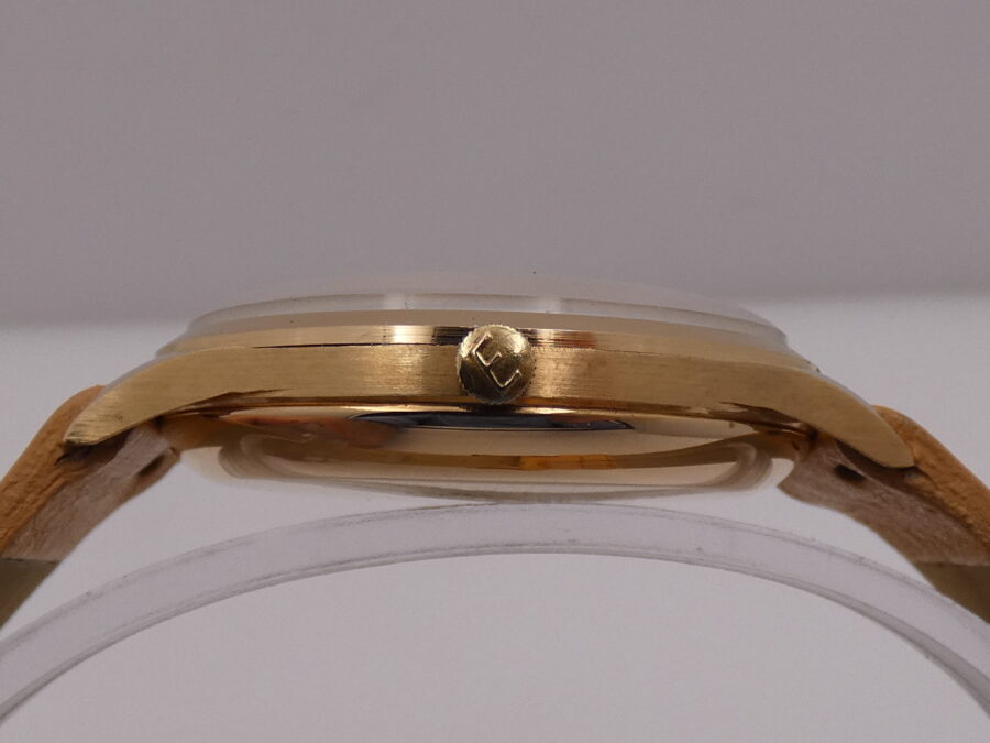 Eberhard Oversize Bydinator Oro Rosa 18 Kt Automatic Cal. 11.500 ANNI '60 Vintage - immagine 12