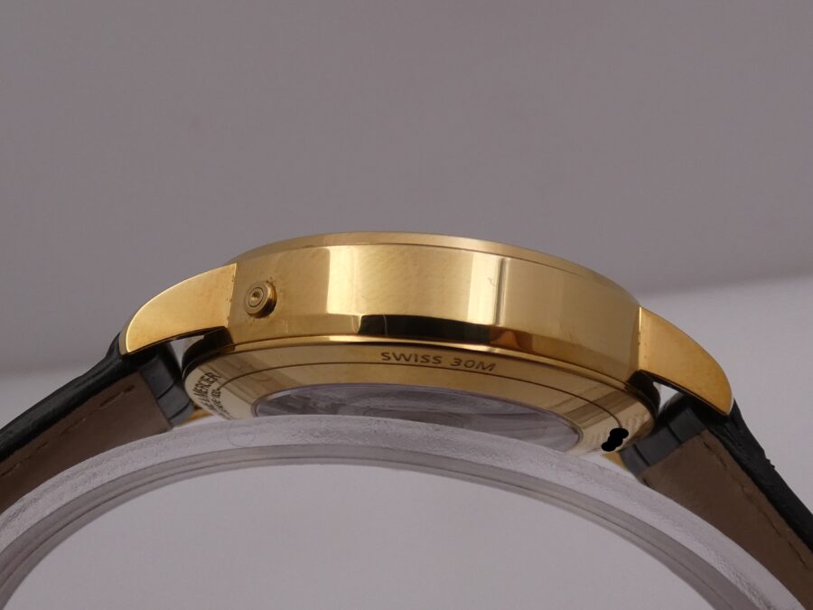 Baume & Mercier Classima GMT Power Reserve ORO PIENO 18Kt BOX&PAPERS Anno 2024 Automatico MAI INDOSSATO - immagine 14