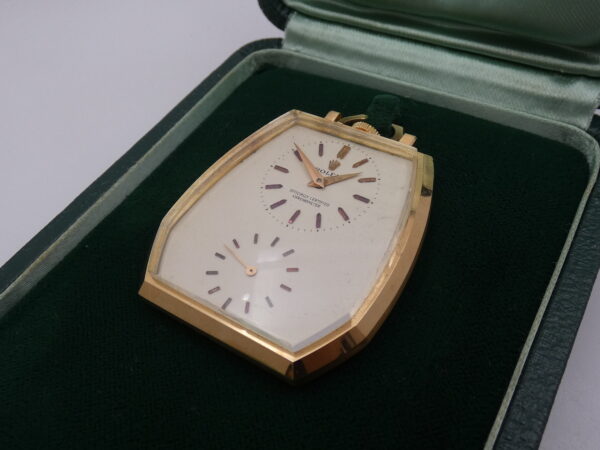 Rolex Prince Very RARE and Highly UNUSUAL Pocket Imperial Prince 18Kt Rosè 9248 With BOX Anno 1958