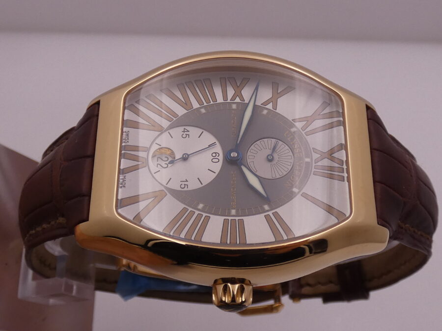 Ulysse Nardin Michelangelo Gigante Cronometro Power Reserve N.O.S. Oro Rosa 18Kt  BOX&PAPERS Automatico - immagine 3