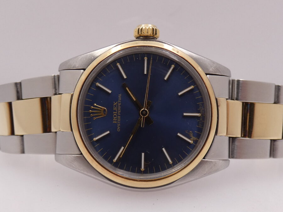 Rolex Oyster Perpetual 31 Mid-size 6748/3 SIGMA BOX&PAPERS Acciaio&Oro 18Kt ANNO 1982 With Bracelet - immagine 4