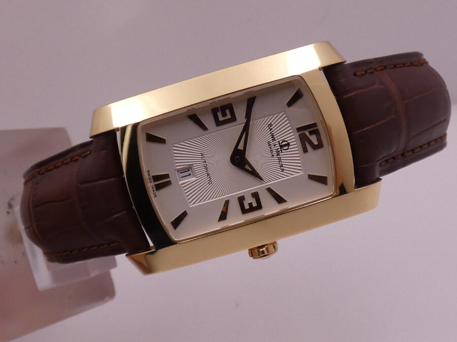 Baume & Mercier Hampton MV045225 18Kt Solid Gold NEW BOX&PAPERS Automatic Date - immagine 7