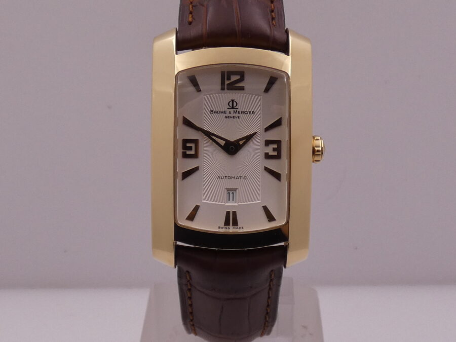 Baume & Mercier Hampton MV045225 18Kt Solid Gold NEW BOX&PAPERS Automatic Date - immagine 8