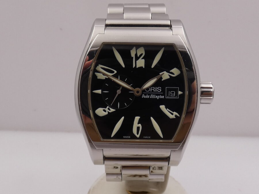 Oris Duke Ellington BOX&PAPERS Limited Edition 999 Pezzi Anni 90's Automatico Acciaio - immagine 8