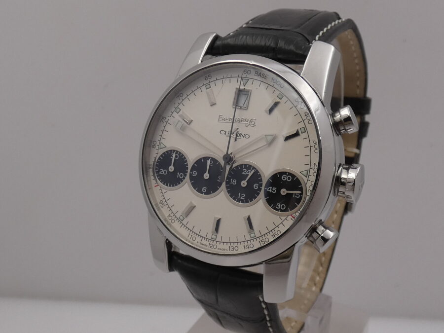 Cronografo Eberhard & Co. Chrono 4 31041 Automatic Date Acciaio ANNI '2000s - immagine 9