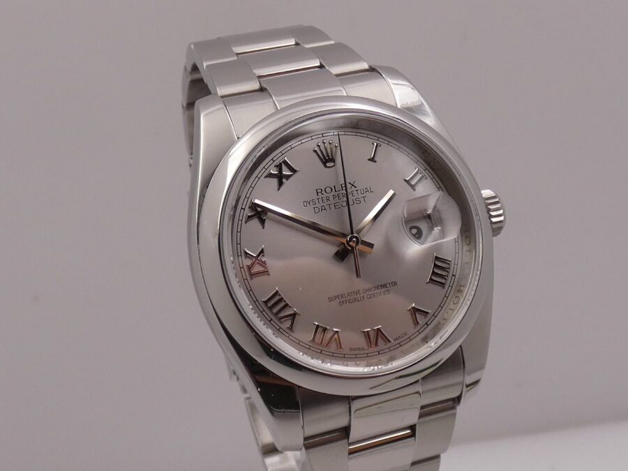 Rolex Datejust 36 116200 GARANZIA ITALIA Anno 2013 Automatico Oyster Bracelet Acciaio - immagine 10